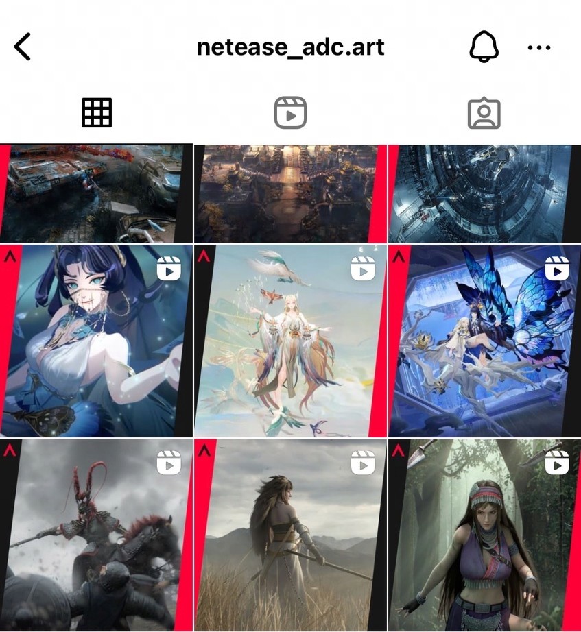 Instagram netease_adc.art