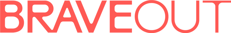 BRAVEOUT wordmark