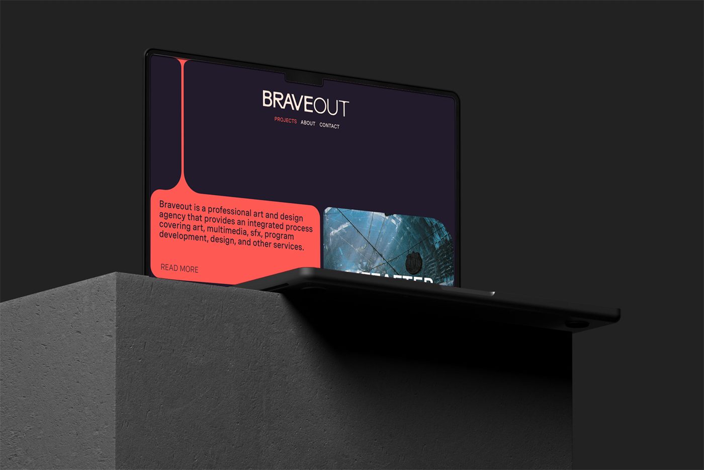 BRAVEOUT laptop