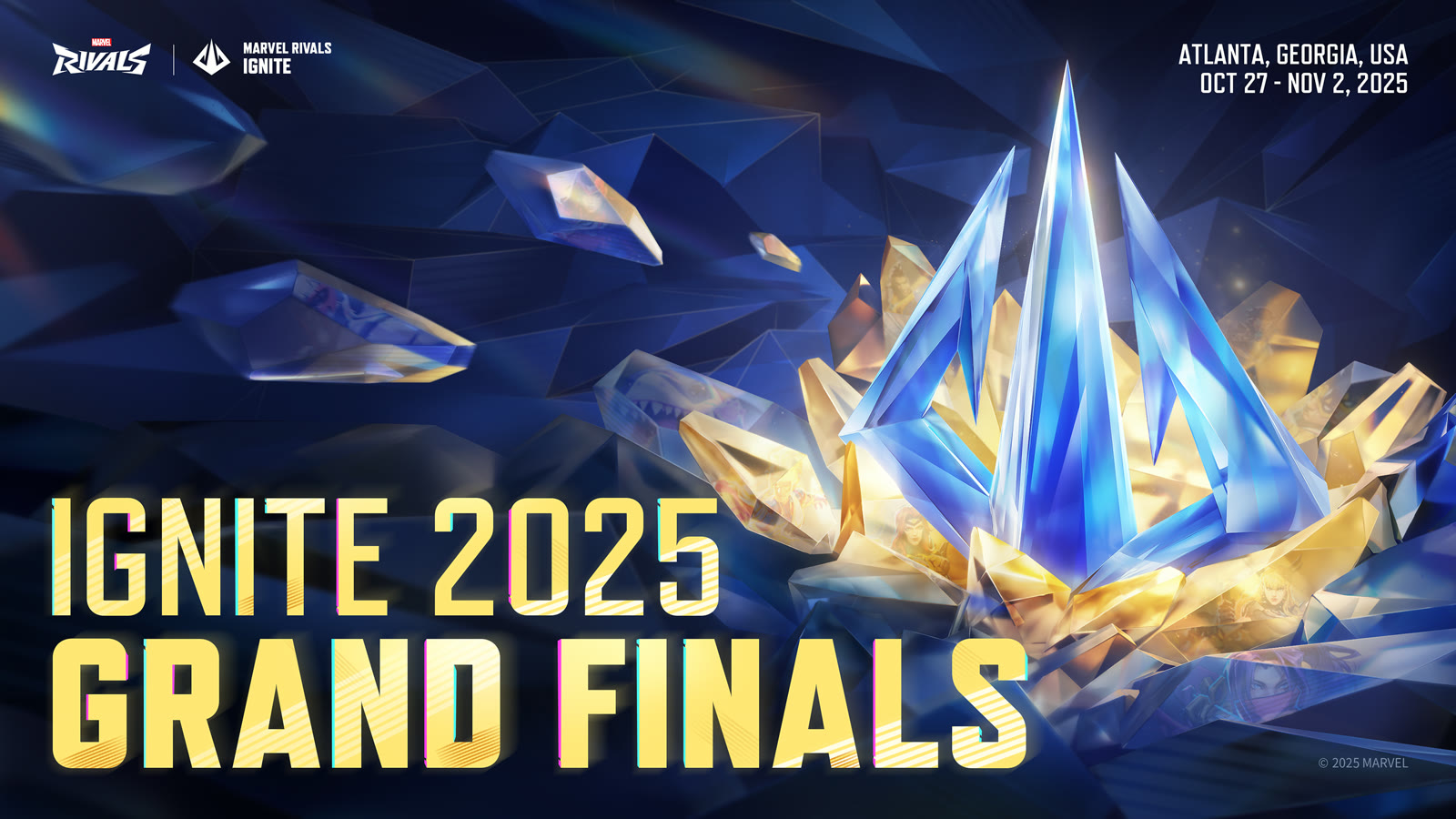 Grand finals key visual, the crystal