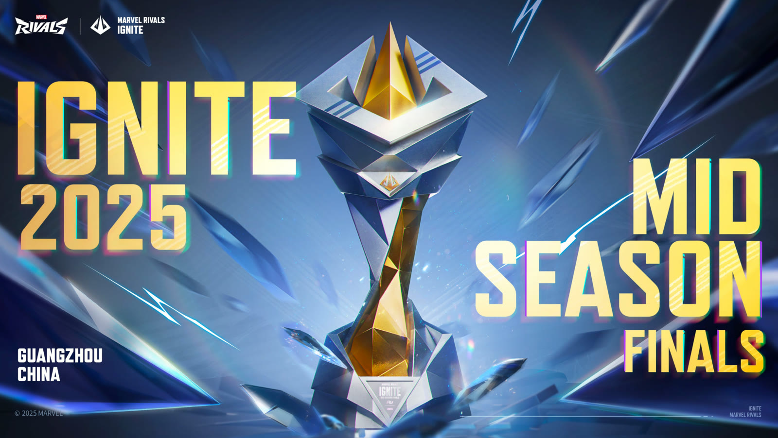 Mid-season finals key visual, the trophy