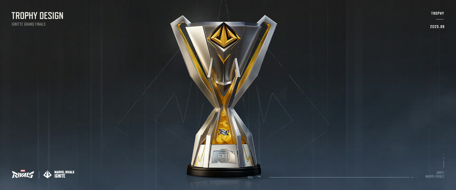 Grand finals trophy render