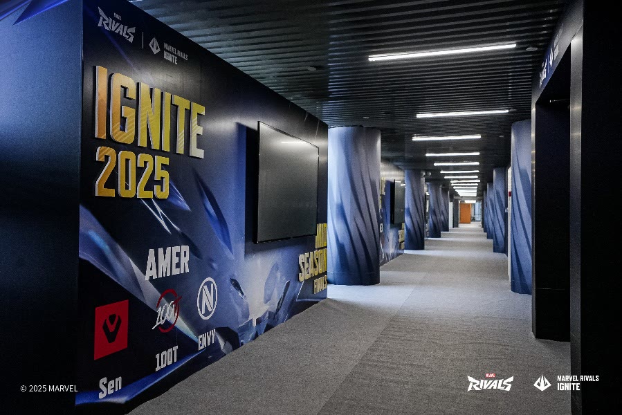 Venue corridor branding