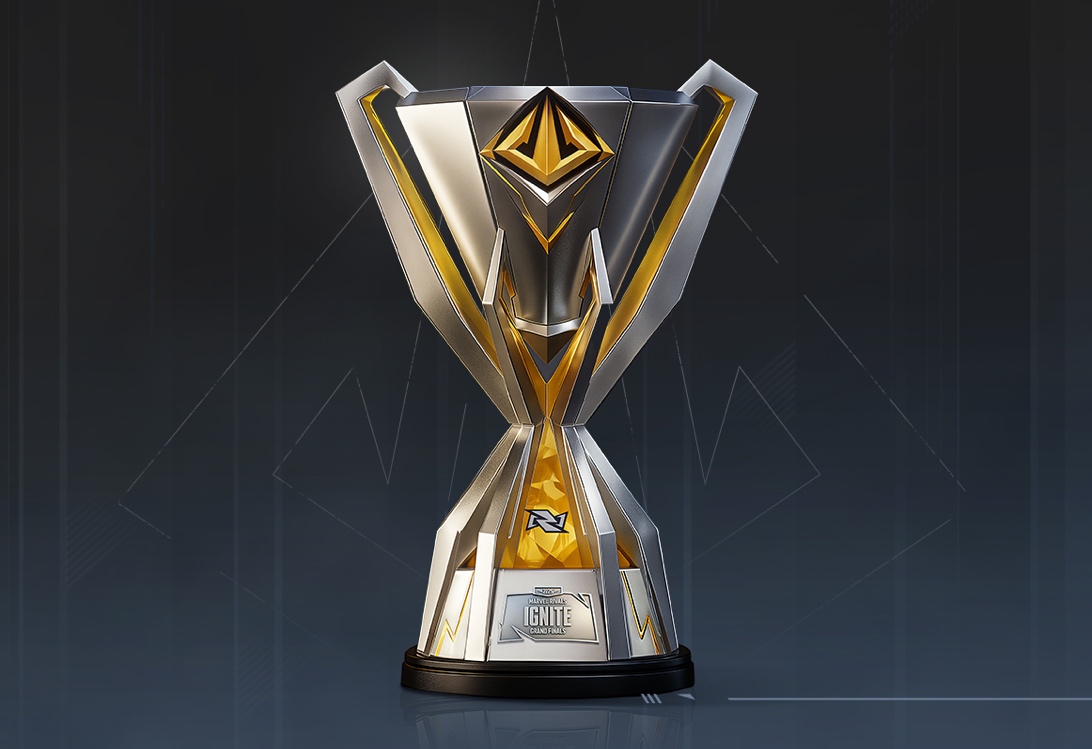 IGNITE grand finals trophy